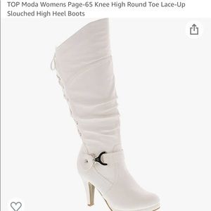 TOP moda knee high boots